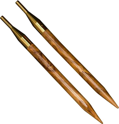 Produktbild von addi-click Olivenholz Spitzen 3,50 mm 1 Paar