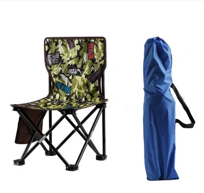 Productafbeelding van Opvouwbare Vissersstoel met Camouflage