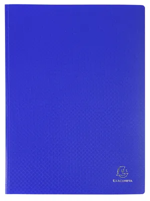 Produktbild von Exacompta 8520E Premium Sichtmappe aus blickdichtem Kunststoff DIN A4 mit 20 Kla
