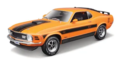 Obrázek produktu pro Maisto - 1970 Ford Mustang Mach 1, oranžová, 1:18