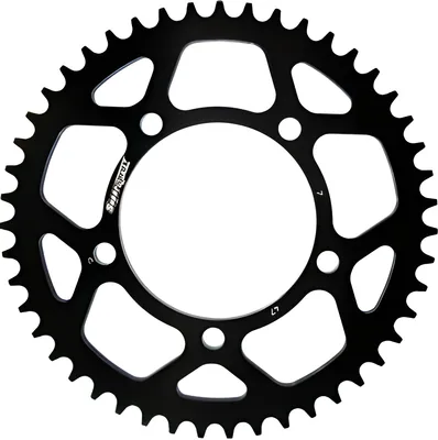 Produktbild von Alu-Kettenrad Supersprox 525 - 47Z (schwarz) RAL-7:47-BLK|ID 110,0 LK 130,8 5-Loch
