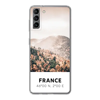 Produktbild von MuchoWow® Handyhülle Schutzhülle Hülle für Samsung Galaxy S21 Plus Frankreich - Herbst - Mons Silikon Softcase Handy Hülle - Handy-Tasche