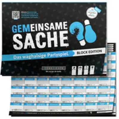 Immagine prodotto di D & R Denkriesen PARTYFIEBER - GEMEINSAME SACHE Block Edition ''Das waghalsige Partyspiel'' PF2004