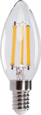 Produktbild von Kanlux Lampe XLED C35 E14 Transparent 6W 35273