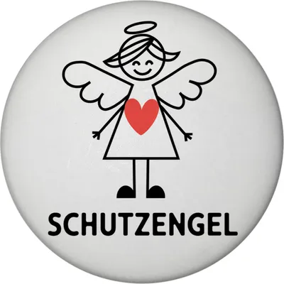 Produktbild von Niedlicher Schutzengel Magnet
