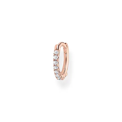 Produktbild von Thomas Sabo CR658-416-14 Creole Einzeln mit Zirkonia Silber Rosé Vergoldet