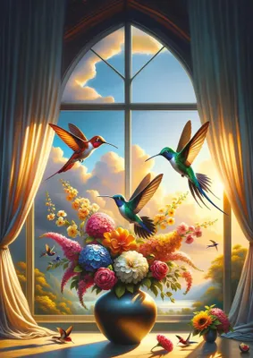 Produktbild von Art puzzle - Puzzle Symphony of Flowers and Wings - 500 dielov
