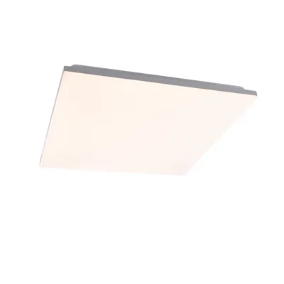 Obrázok produktu pre Briloner - Moderný moderný LED panel biely 45x45 cm vrátane LED Stmievanie na teplé - Aafke Stmievač I Stmievateľný I Obývacia izba - Plastový štvorec - I (nevymeniteľný) LED