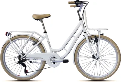 Produktbild von WYNN Kinderrad 24 Zoll KID1.0 weiß Rahmenhöhe 38 cm 6 Gänge V-Brake
