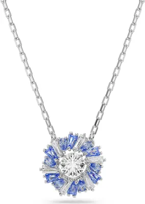 Produktbild von Swarovski Halskette Damen Idyllia Blume blau rhodiniert 5680013