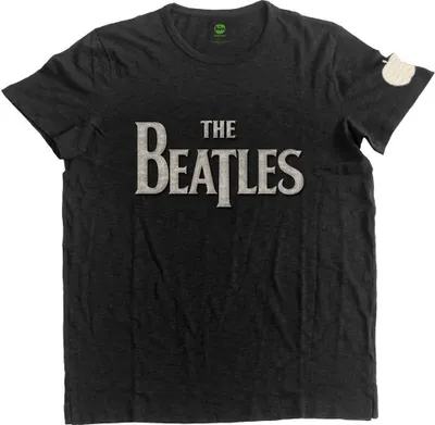 Immagine prodotto di The Beatles - Maglietta media unisex Drop T Logo - nero