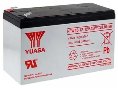 Productafbeelding van LEAD 12V 8,5Ah UPS/SAI batterij van het merk YUASA