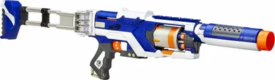 Immagine prodotto di NERF N-Strike Elite Spectre Rev-5 Darts Drum Rifle Blaster 20m di distanza di tiro