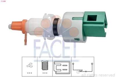 Produktbild von FACET Kupplungsschalter (GRA) 7.1249 für FIAT QUBO (225) mechanisch