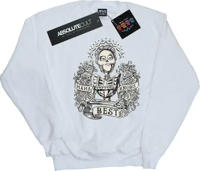 Produktbild von Disney - "Coco Mama Knows Best" Sweatshirt für Damen BI12194 (S) (Weiß)