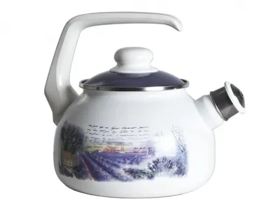 Obrázek produktu pro Smaltovaný čajník s poklicí METALAC Levandule, 20 cm, 2,5 l
