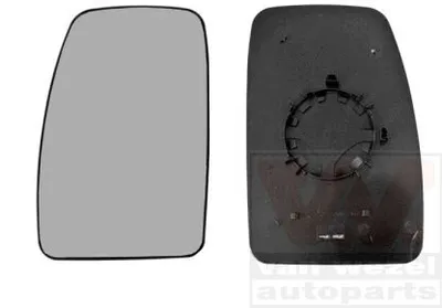 Produktbild von VAN WEZEL Spiegelglas Außenspiegel Links für RENAULT MASTER III Kasten (FV) Konvex Beheizbar 3799837