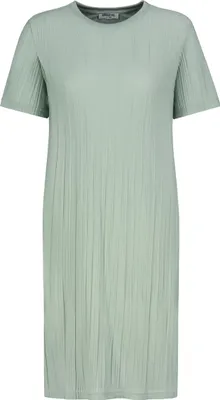 Produktbild von Sublevel Geripptes Kleid mit kurzem Ärmel und Rundhals Größe: S