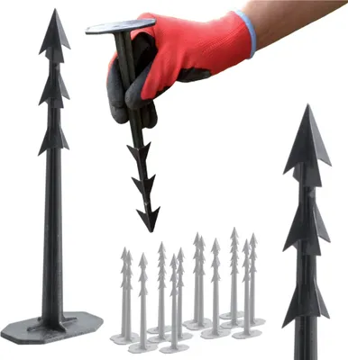 Zdjęcie produktu dla Szpilki Do Agrowłókniny Geowłókniny 20,9 Cm 50 Szt. Kotwy Czarne