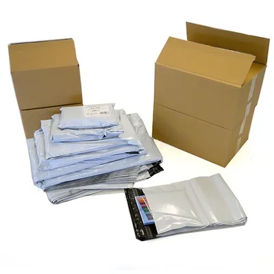 Produktbild von 100x Coex Folienversandtaschen 175 x 255 mm Versandbeutel Versandtaschen Versandtüten selbstklebend