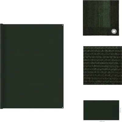 Obrázok produktu pre vidaXL Stanový koberec 250x450 cm tmavozelený - Príslušenstvo k stanom
