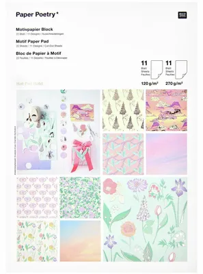 Produktbild von Motivpapierblock The Sky is the LimitMIX 21 x 29,5 cm