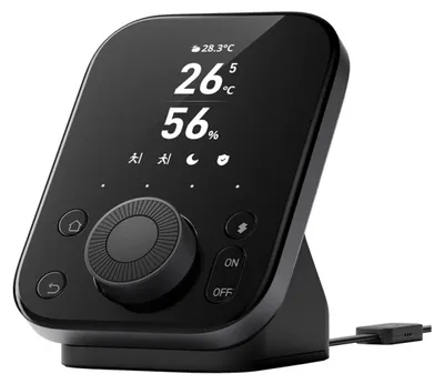Obrázok produktu pre SwitchBot Hub 3, Nástenný, IR Wireless, Bezdrôtový, Wi-Fi, Čierna, Akrylonitrilbutadienstyren (ABS), Kov, Polykarbonát