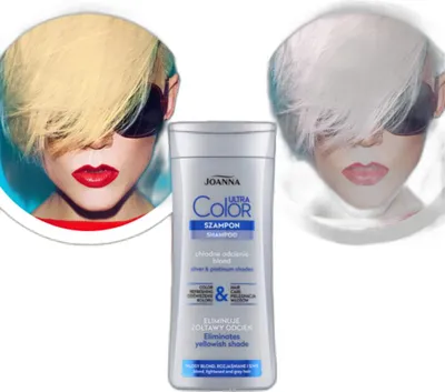 Immagine prodotto di JOANNA Ultra Color System Shampoo per capelli biondi, schiariti e grigi 200ml