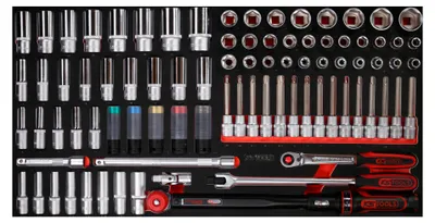 Productafbeelding van KS Tools 813.0086, set doppen, 86 stuks, 13,4 kg