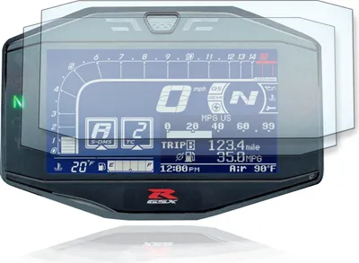 Produktbild von Tachoschutzfolie Displayschutzfolie passend für Suzuki GSX-S1000 2021+ 1x Ultra Clear / 1x Anti Glare