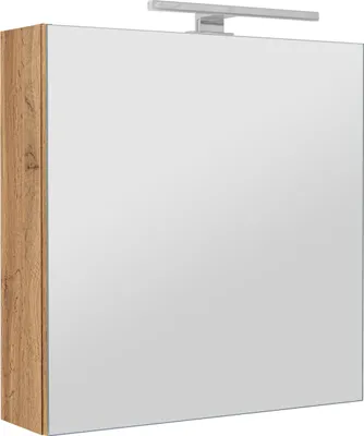 Zdjęcie produktu dla Szafka łazienkowa z lustrem oświetleniem lampką led lustrzana wisząca 60 cm