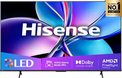 Produktbild von Hisense 65 '' E7Q PRO | Hi-QLED Smart TV 4K 144 Hz, 165,1 cm (65"), 3840 x 2160 Pixel, QLED, Smart-TV, WLAN, Schwarz