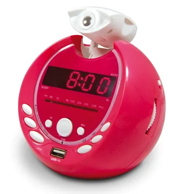 Produktbild von Metronic 477018, Uhr, Digital, AM,FM, 0,4 W, LED, Rot