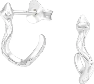 Produktbild von Ohrringe Ohrstecker 925 Sterling Silber mit Schlange