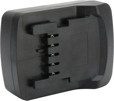 Immagine prodotto di Adattatore agli ioni di litio da 18 V per batterie al litio da 18 V - Nero.