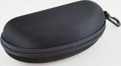 Produktbild von GKA XL schwarz Hartschale Brillenetui für Überbrille Sonnenbrille Lesebrille große Brille