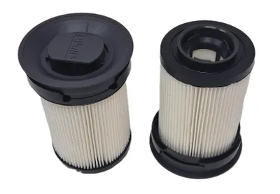 Produktbild von 2x HEPA-Filter 2-teilig Staubsauger-Filter kompatibel mit Miele Triflex HX1