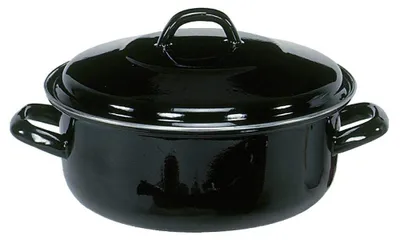 Immagine prodotto di Karl Krüger pentola ad induzione nostalgia Pentola di cottura Pentola per arrostire KB28 6,4 L