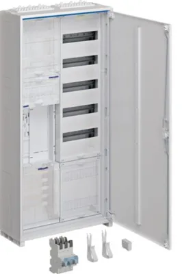 Produktbild von HAGER Komplettschrank univ.Z ZB32SEQ15EN 1100mm 1ZP 2feld Res. BKEI VT5rh APZ SL