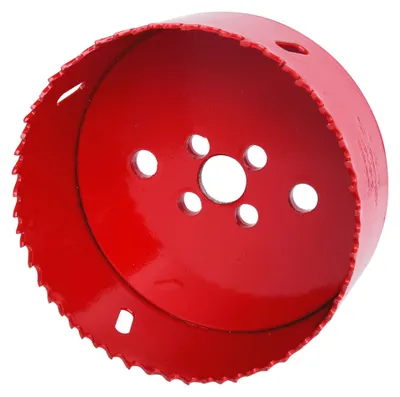 Zdjęcie produktu dla KS Tools ‎129.5100, Pojedyńczy, Wiertarka, Płyty pilśniowe średniej gęstości (MDF), Metal, Metale nieżelazne, Płyta wiórowa, Płyta..., Czerwony, Bimetaliczny, Stal szybkotnąca (HHS), 3,2 cm