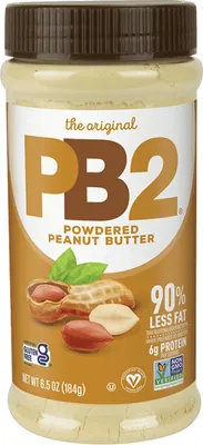 Produktbild von PB2 Foods PB2 Peanut Powder (184g) Powdered Peanut Butter - Funktionelle Lebensmittel - Nussbutter