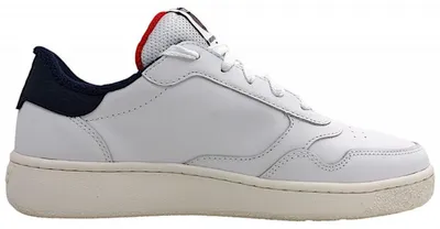 Image de Chaussures de sport K-Swiss Slammshield II pour hommes, à lacets, de couleur blanche, idéales pour le sport et les loisirs