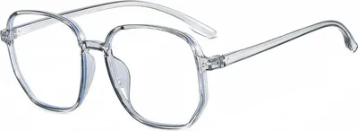 Produktbild von Trendige, leichte, transparente Brille mit Blaulichtfilter für Damen und Herren