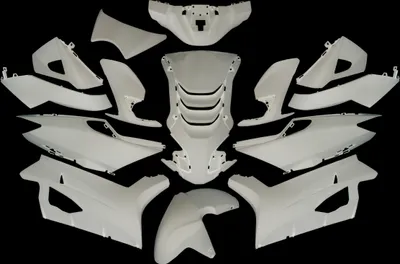 Image de Edge Storge 14 pièces pour Peugeot Speedfight 4 - blanc brillant