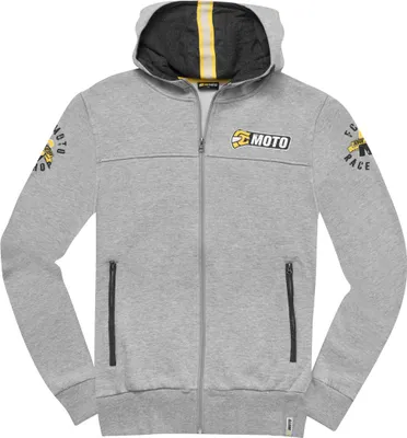Immagine prodotto di FC-Moto Effortless Zip Hoodie, grigio chiaro, S