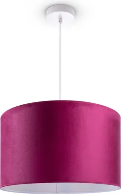 Produktbild von Pendelleuchte Stehleuchte Dreibein Wohnzimmer Lampenschirm Velours Unifarben E27