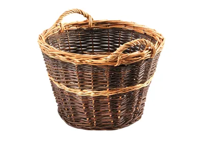 Produktbild von Kobolo Erntekorb Kartoffelkorb Weidenkorb Universalkorb Gartenkorb Holzkorb