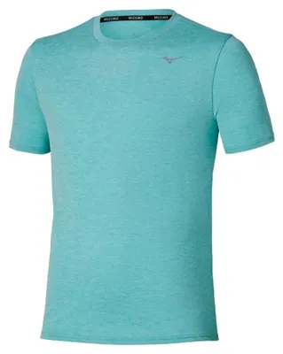Produktbild von Mizuno Core Impulse Kurzarm-t-shirt Grün,Blau S Mann Grün,Blau S