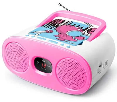 Image de Radio CD pour enfants MUSE M-20 KDG - Tuner AM/FM - Lecteur CD programmable - Fonction de répétition