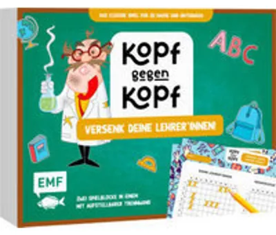 Produktbild von Der ultimative Spielblock: Kop f gegen Kopf - Versenk deine